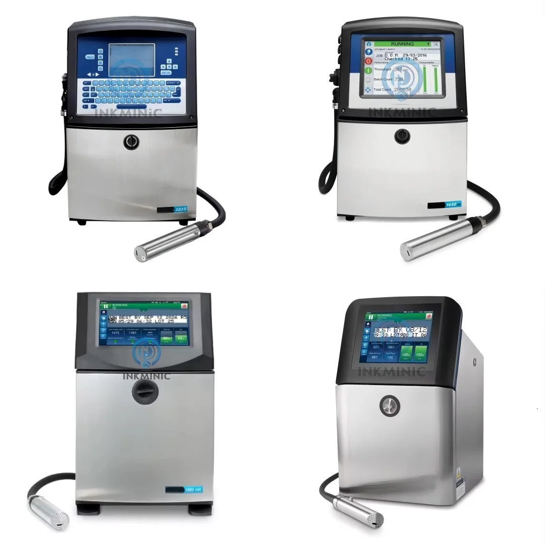 For VJ Continuous Small Character 1210 1220 1510 1530 1610 CIJ Inkjet Printer Expiry Date Bar Code 1610 1620 Printing Machine