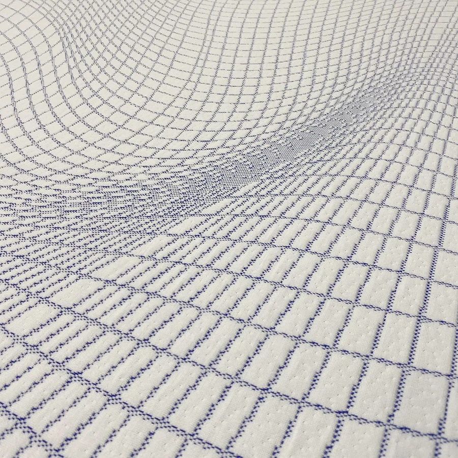 High Quality Popular Design Polyester Jacquard Knitted Fabric for Mattress Pad Mattress Protector