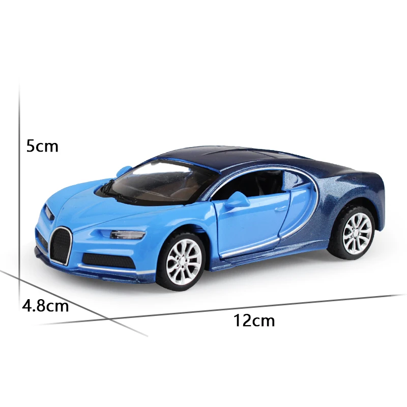 Высококачественная модель машины Bugatti 1:36 литой под давлением игрушечный автомобиль для мальчиков суперкар коллекционные предметы детский бесплатная доставка