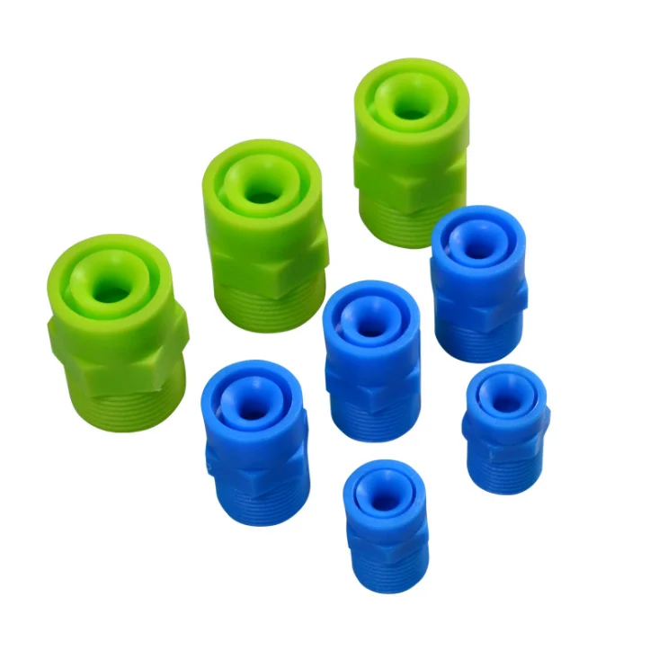BYCO Blue Plastic Full cone Sprayer nozzle,High pressure water jet nozzle