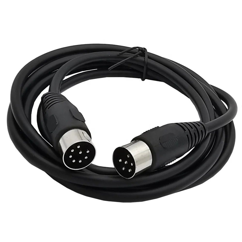 8 Pin Din Male TO 6 Pin Male Audio data signal cable DIN 6 Pin audio cable is suitable for computer peripheral products