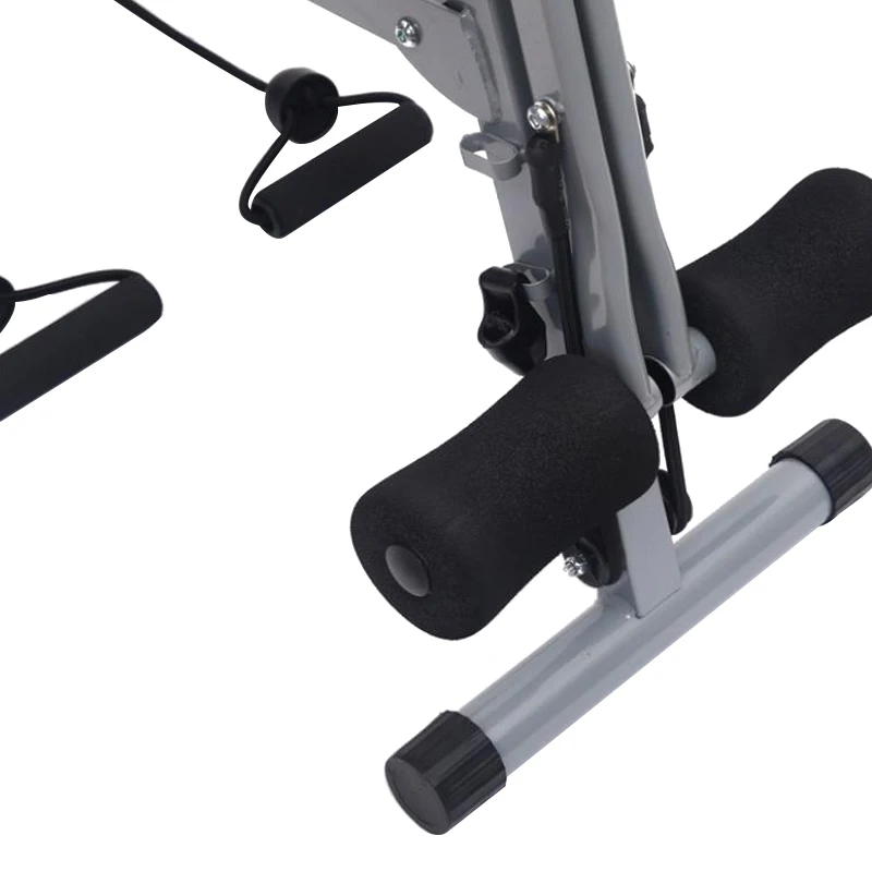 Vivanstar ST1476 Gym Equipment Foldable Back Abdominal Trainer Fitness Equipment Bench Adjustable Dumbbell Sit Up Weight Bench