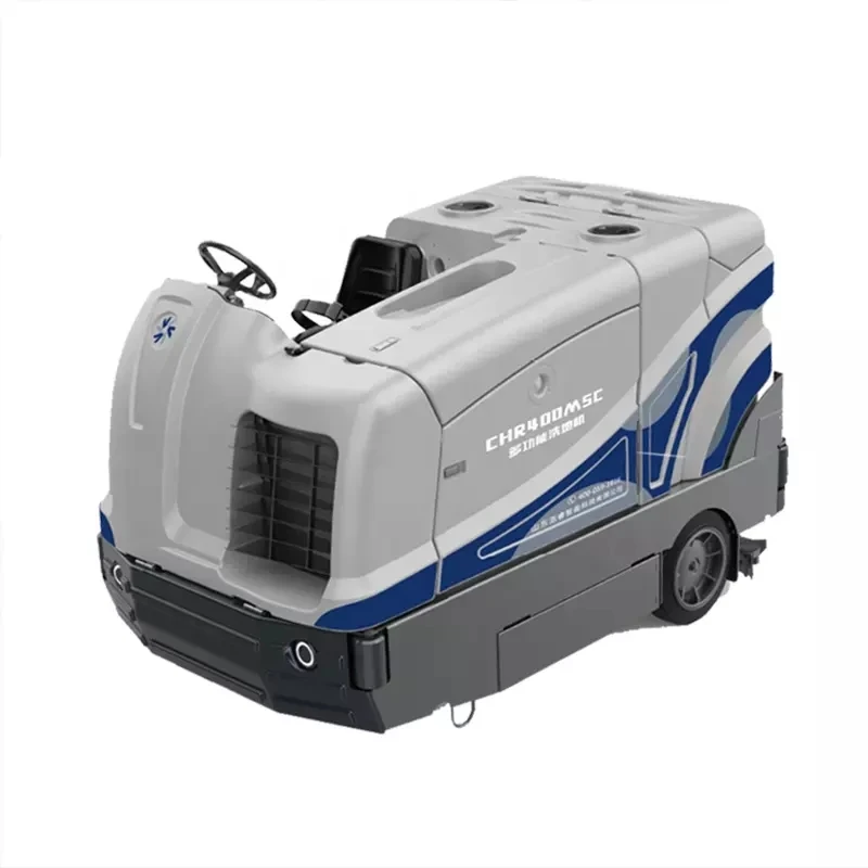 Ride on Scrubber dryer cleaning machine Floor Polishing Machine Automatic Industrial Ride on Floor Sweeper Multi Functional