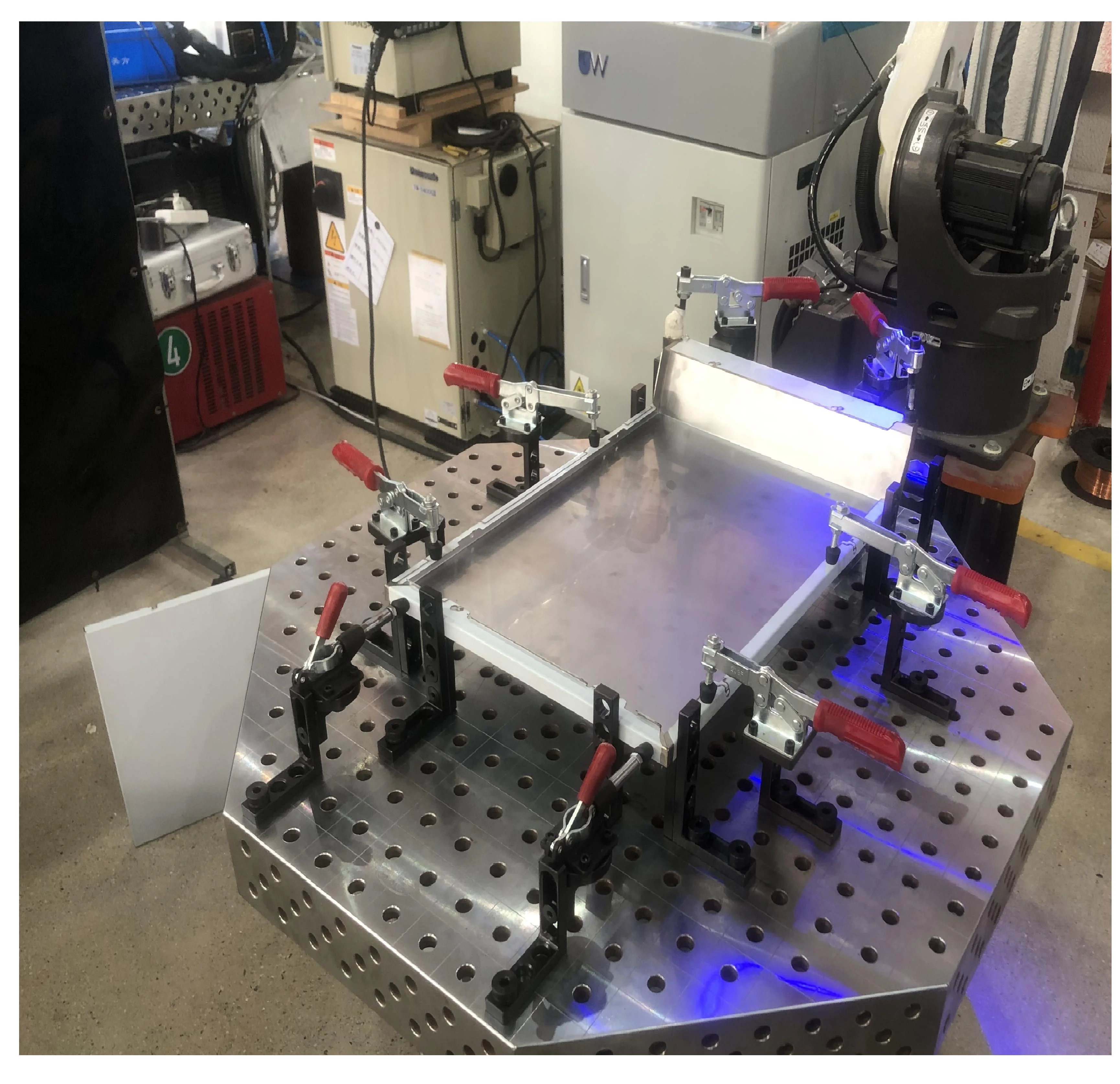 Hot selling universal 3D/2D Rotary Welding Table with clamps tools 600x600mm, 800x800mm, 1000x1000mm, 1200x1200mm, 1500x1500mm
