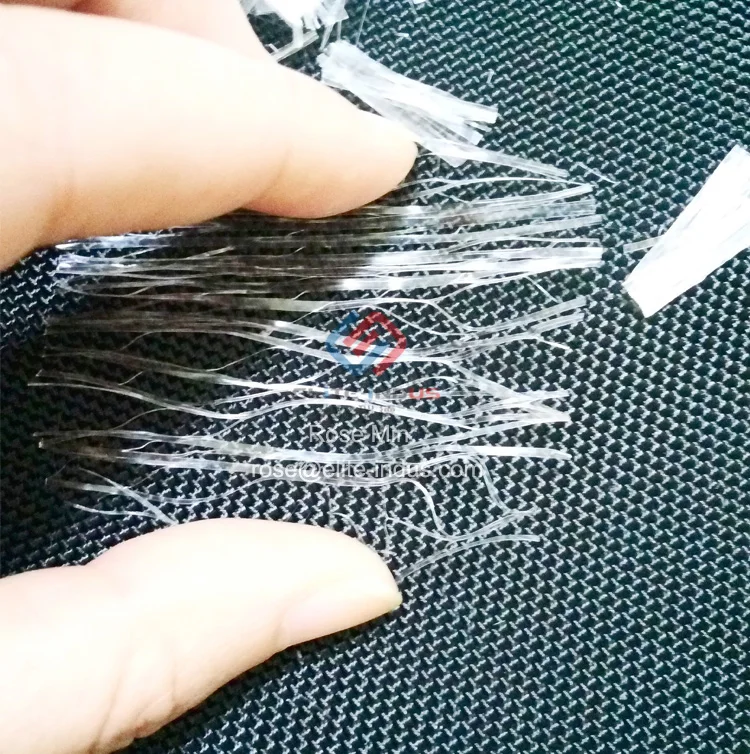 
 Полипропиленовое штапельное волокно сетки для бетона  