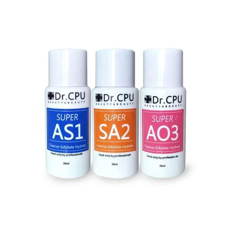 2022 Dr.Cpu AS1 SA2 AO3 Concentrated Solution hydra solution aqua peeling for hydro dermabrasion machine