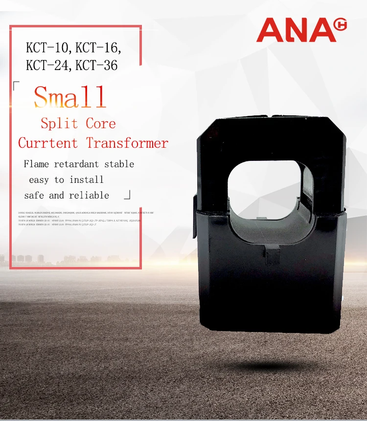 small current transformer split core 200amp