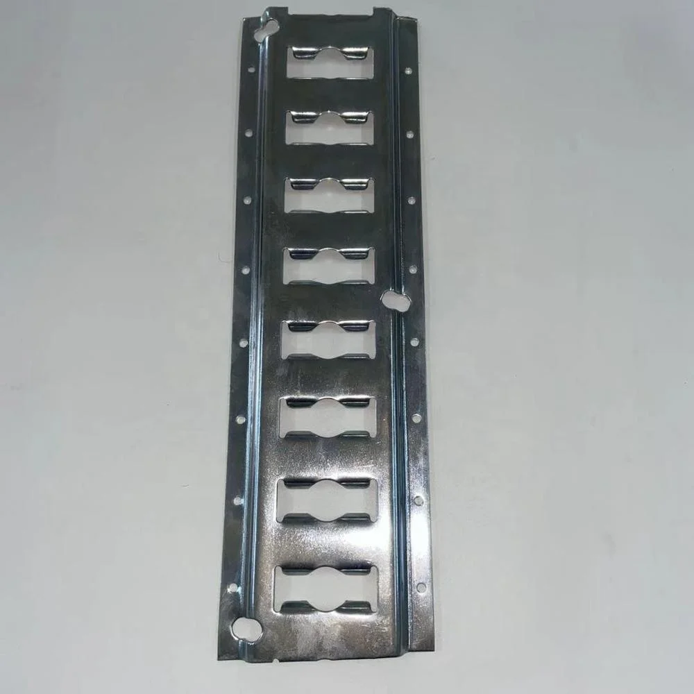 Steel Horizontal 8 FT E Track with Hole Cargo Control Rail Trailer Truck parts