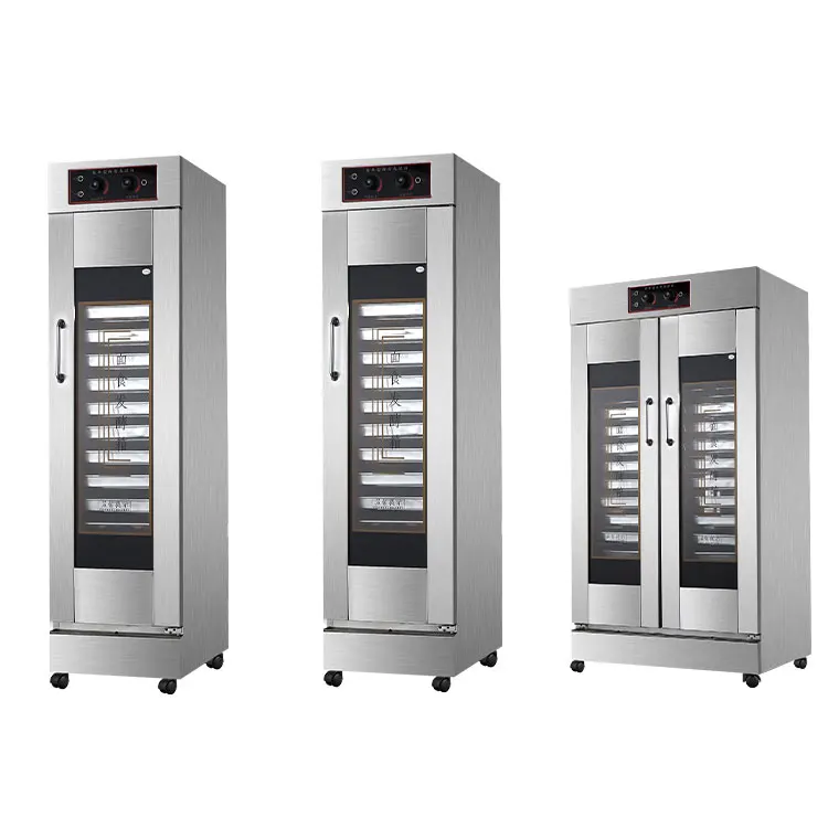 6/10/12/14/16/32 Tray Commercial Bread Dough Retarder Proofer Baking Proofer Machine