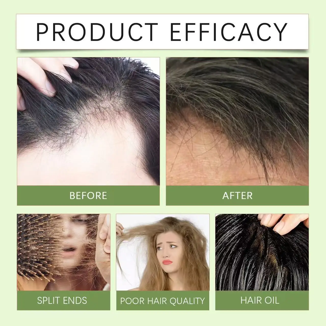 OEM Private Label Organic Refreshing Sulfate Free Shampoo Avocados Hair Care Product Avocado Shampoo