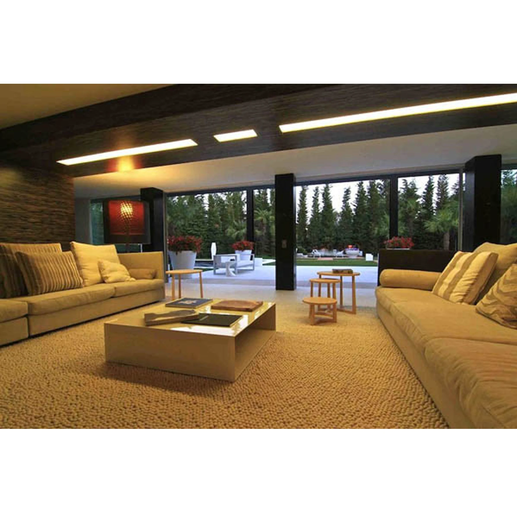 Ready made luxury prefabricated houses light steel customized villas low-cost light steel structure houses for office use