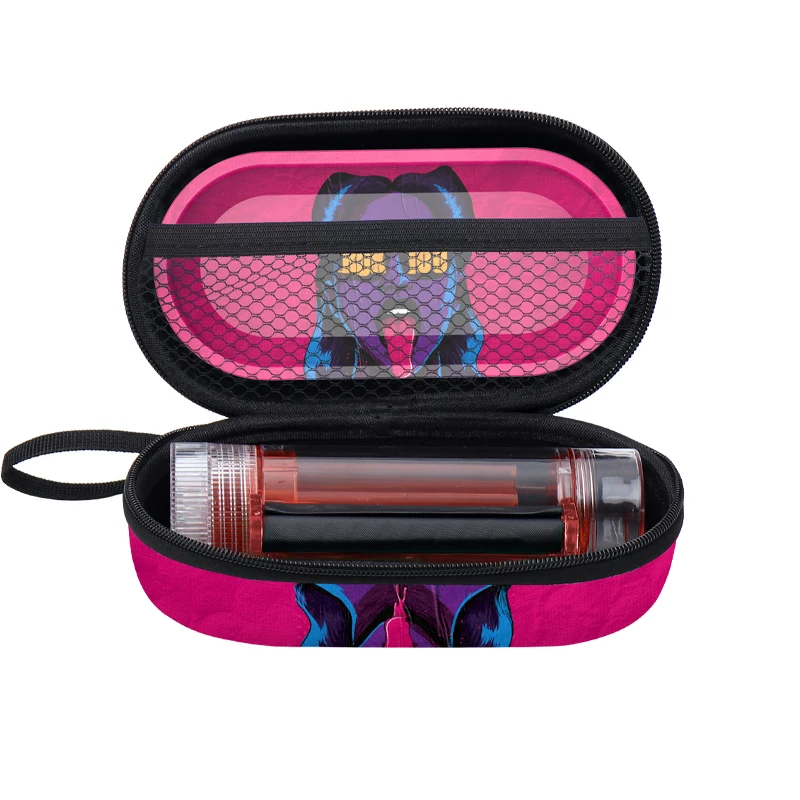 2023 Smoking accessory gift set with cigarette rolling machine tray paper grider portable kit smoke custom smoking kit