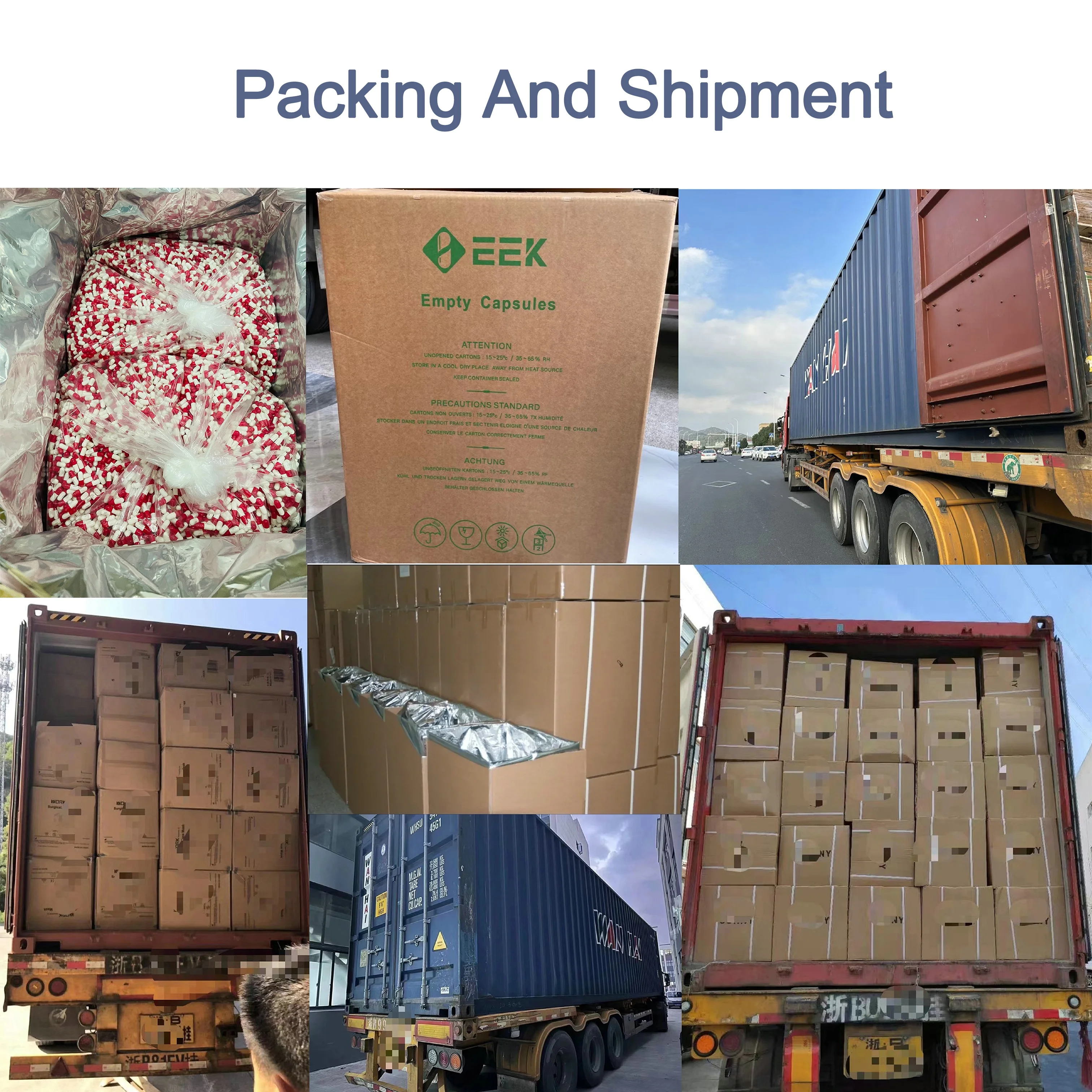Good Quality Soft Gelatine Hard Capsules Gelatin Size 0 Halal Gelatines Separated Empty Capsule