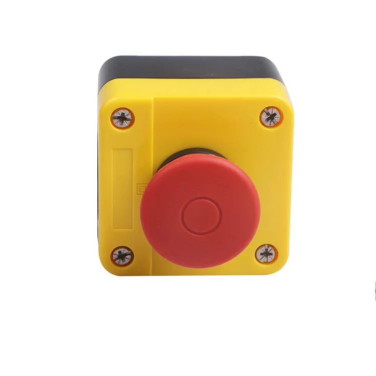 HUAWU XALPlastic push button switch waterproof electric control box Emergency Push Button Switch Box Control Box