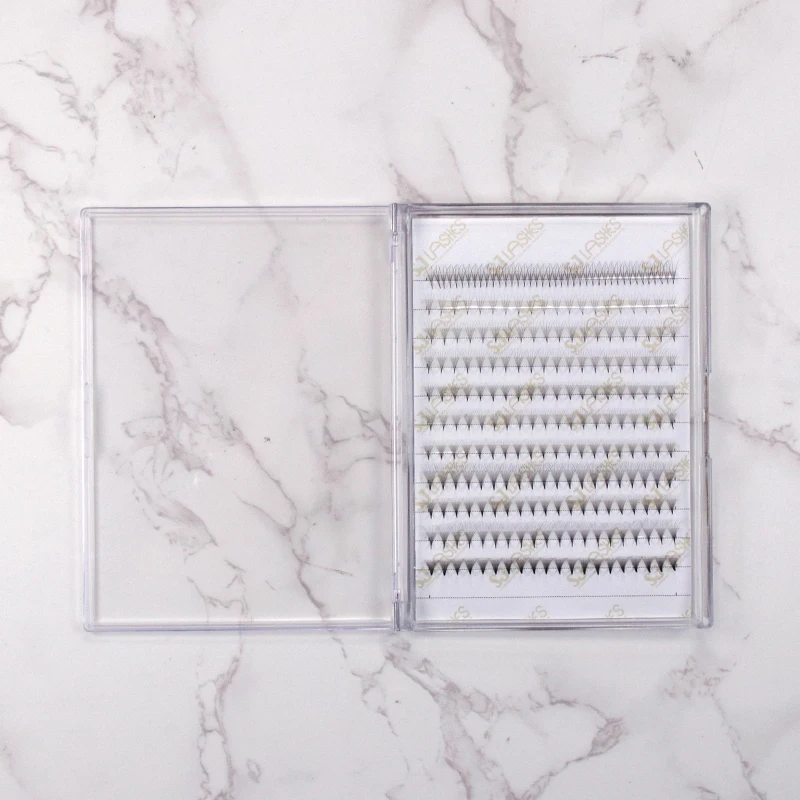 Eyelash Extension Pre Made Fans Lashes 4D 5D Short Stem Loose Premade Volume Fans lash Vendor