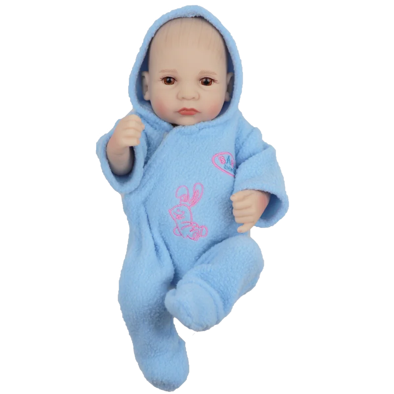 Bebe Reborn Doll Birthday Gifts 28 cm Reborn Baby Doll Kids Newborn Toy Dolls for Boy