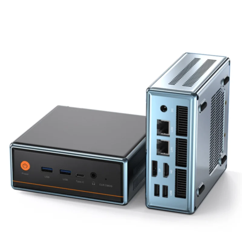 J1900 N100 мини-Настольный компьютер Intel NUC DDR3 8G MSATA win10 linux Gigabit Ethernet Dual Lan VGA HD 6 USB безвентиляторный мини-ПК