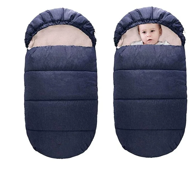 Baby Sleeping Bag Sleepsack Ultra-soft fluffy fleece newborn stroller blanket hooded footmuff infant quilt sleeping wrap swaddle