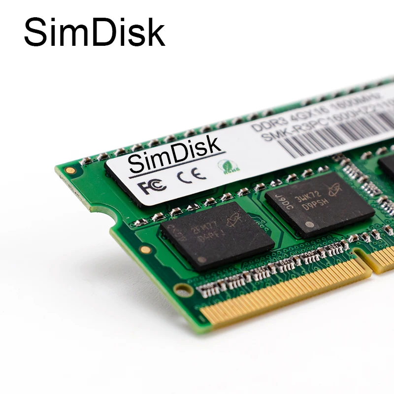SimDisk оперативная память DDR3 1500 Гц 4 ГБ 8