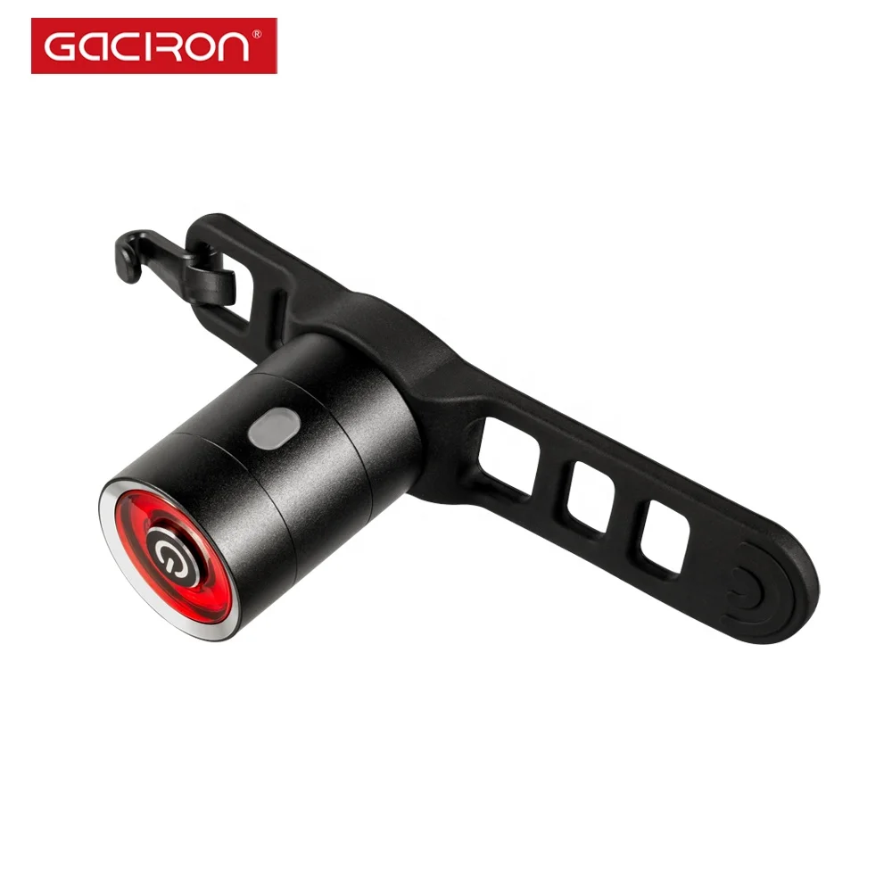  Умный тормозной фонарь Gaciron W10-BS крепление на седло перезаряжаемый водонепроницаемый Интеллектуальный задний для велосипеда светодиодный велосипедный