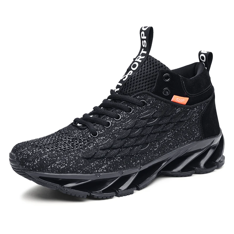 2020 fashion Jinjiang manufacturer wholesale knitting upper 	sneakers for men tennis shoes men