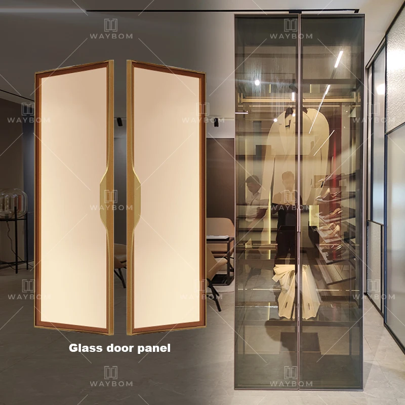 Wine Cabinet Door Panel Material Glass Wardrobe Sliding Runner Manufacturer Made Double Doors Wooden