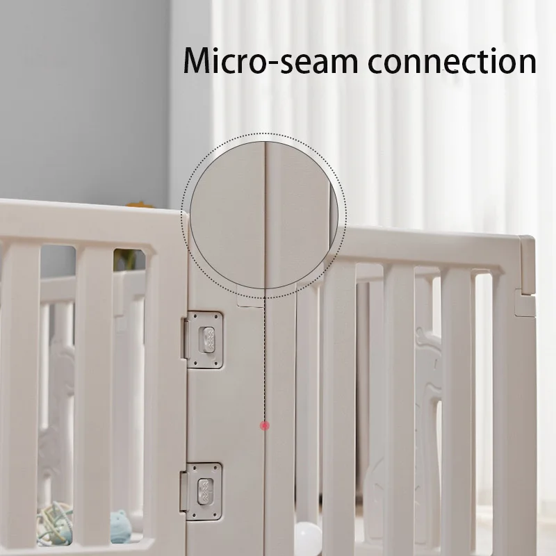 Modern Plastic Baby Playpen Indoor Household Protective Fence for Toddlers for School and Bedroom Use