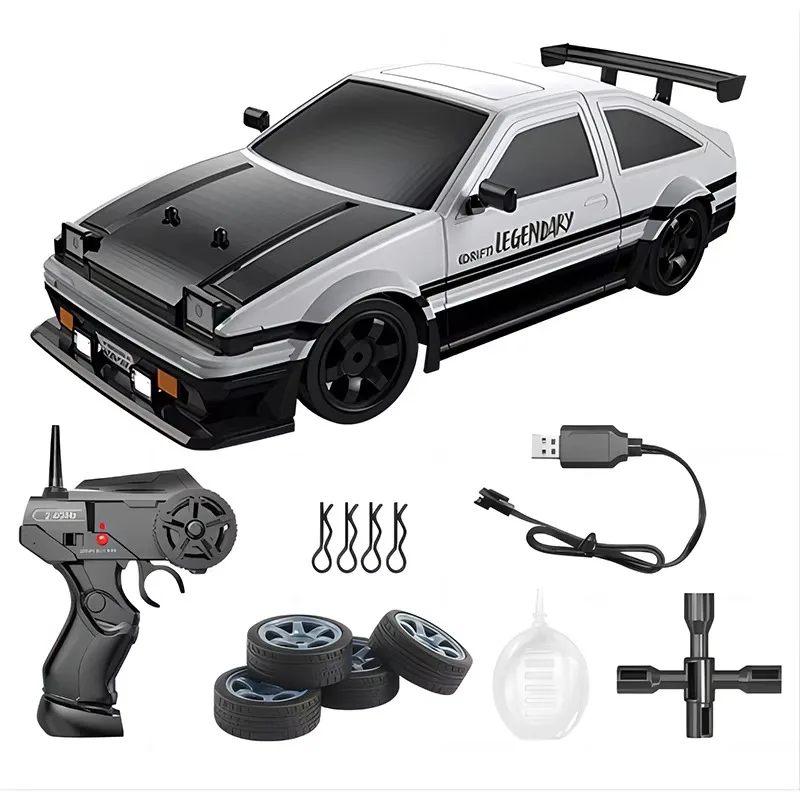 Kids 1/16 2.4G 4WD RC High Speed Drift Car Toys Mini 4x4 Remote Control Drifting Stunt Racing Car With Spray Radio Control Toy