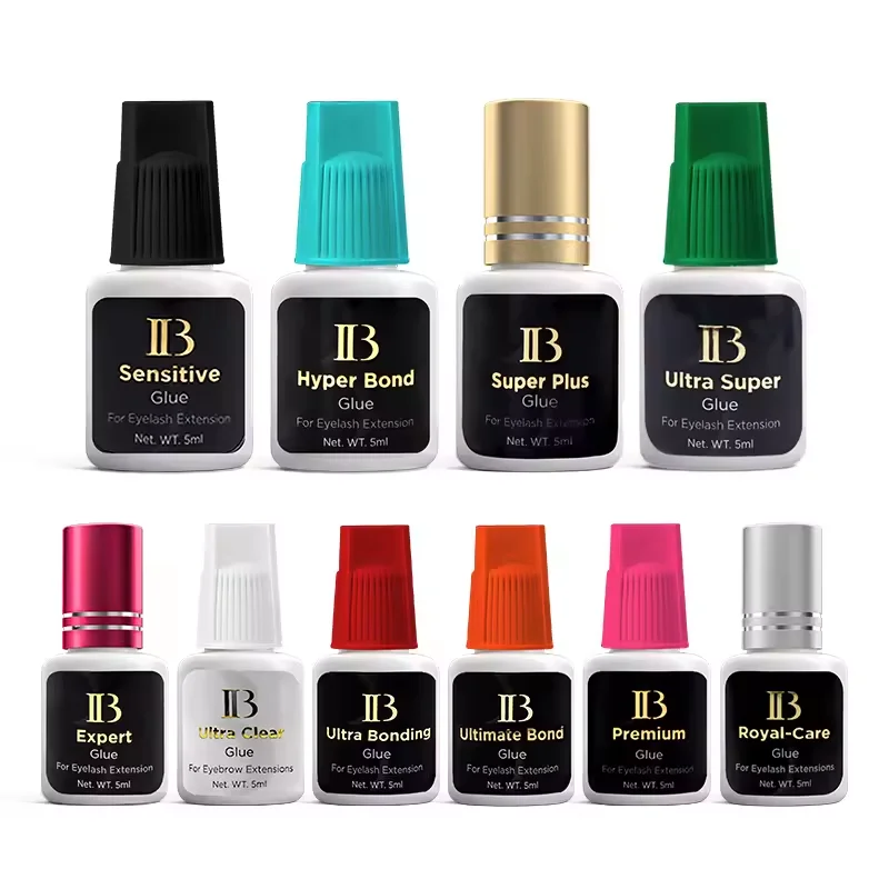 IB(ibeauty) Ультра клейкая красная шляпа 5 мл клей для ресниц оптовая продажа наращивания
