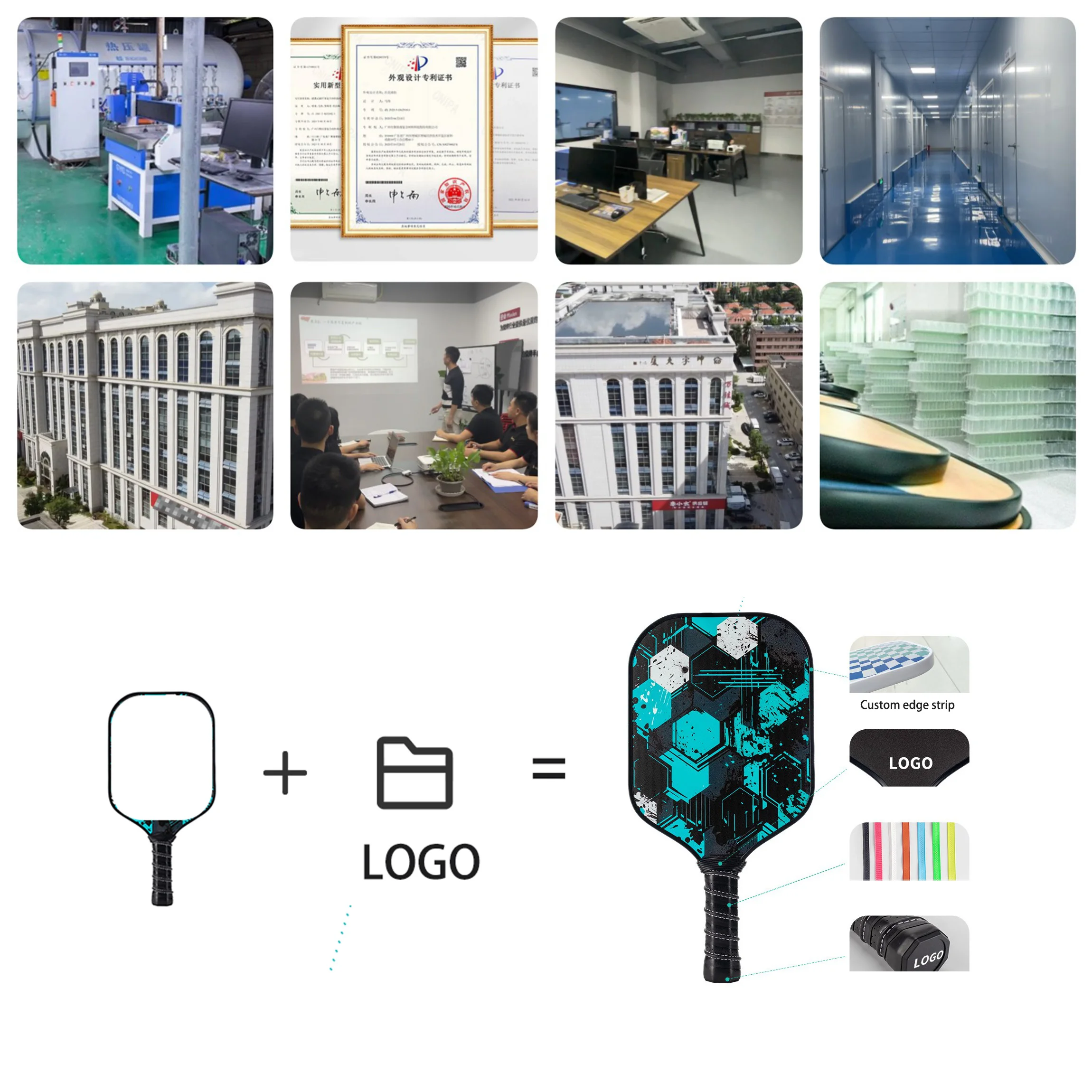 full carbon fiber pickleball paddle neoprene pickleball paddle racket cover protector eva foam pickleball paddle