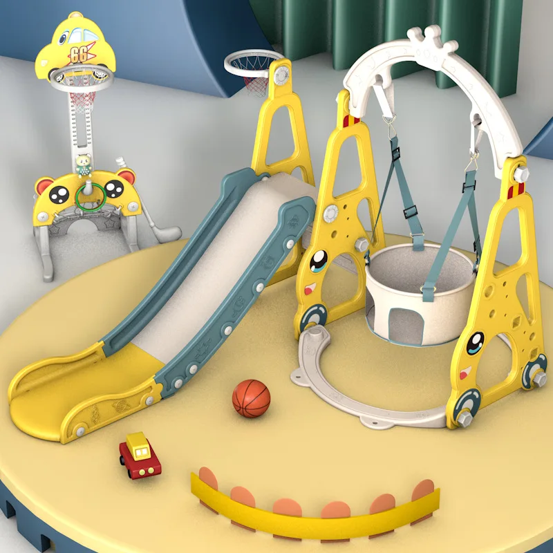 cheap price second hand kids slides for sale swing and slide set outdoor for kids playground