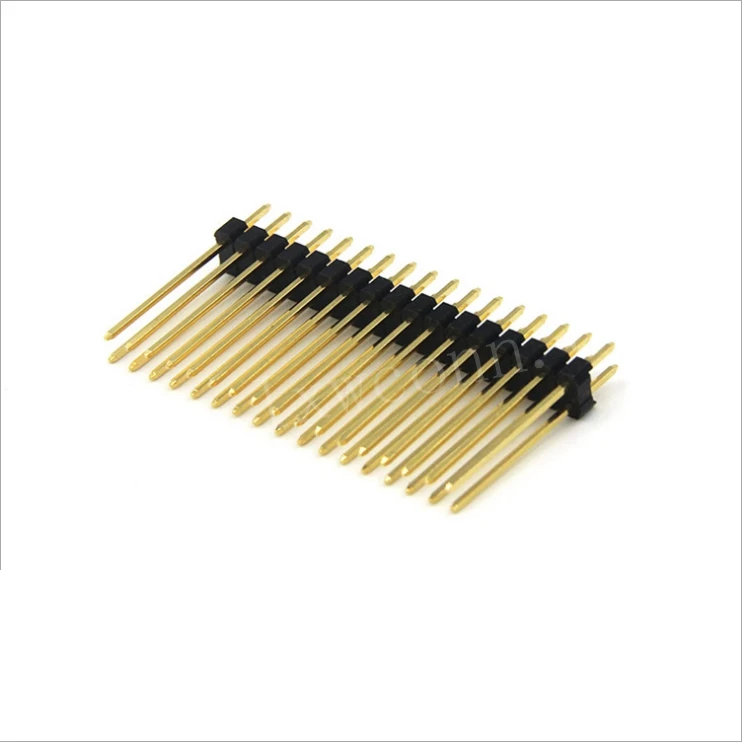 Manufacturer pin header 2.54mm single row female header  2pin 3pin 4pin 40pin 50pin male board to board connector molex