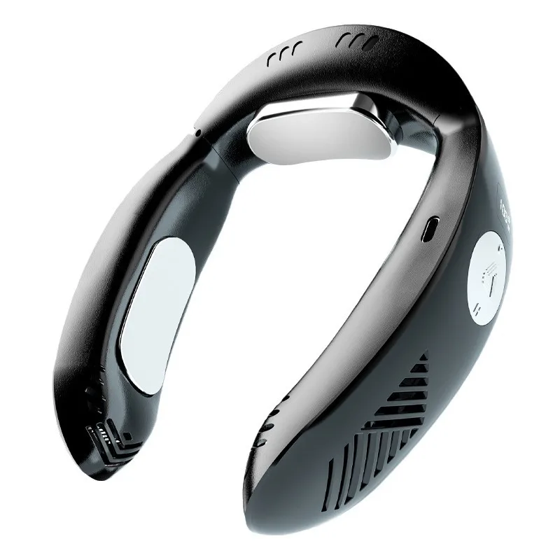 New Product 4 Season Universal Neck Cooler And Heater USB Charging Semiconductor Refrigeration Heating Neck Fan