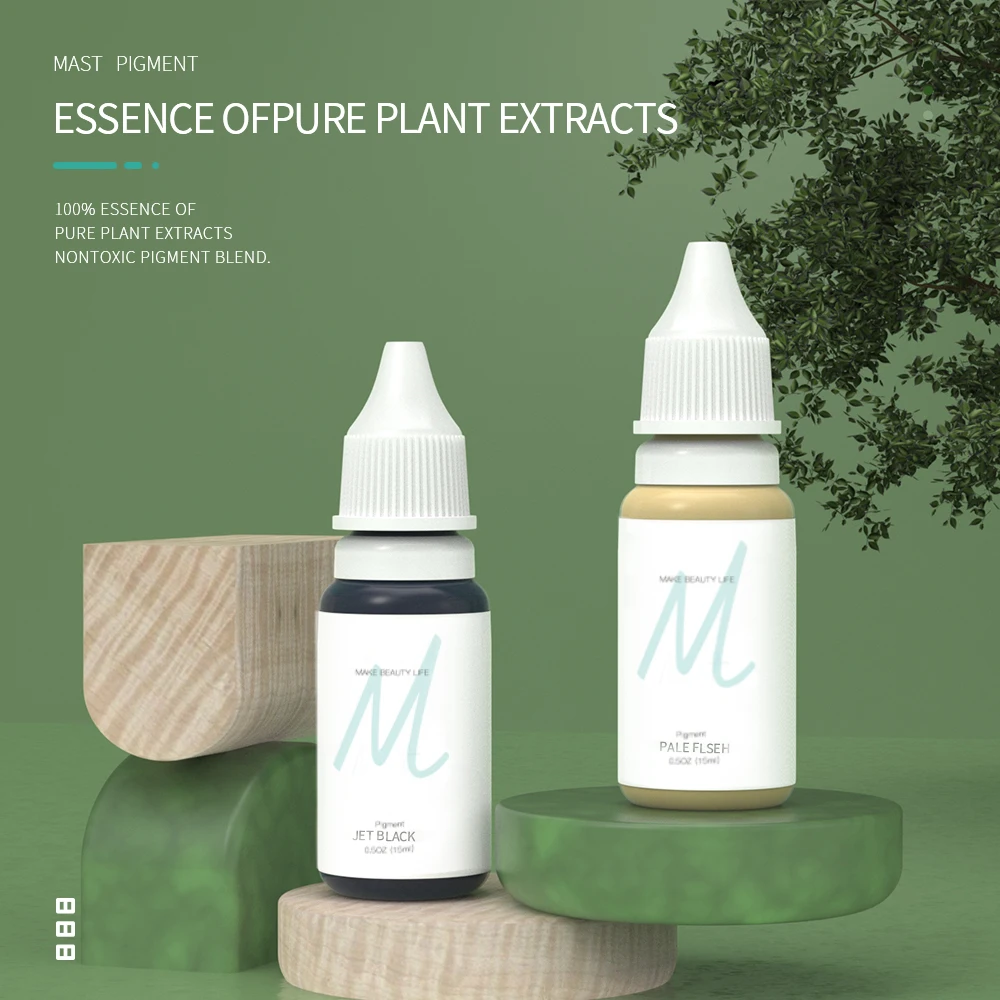 Dragonhawk Pmu Eyebrow Lip Eyeliner Permanent Makeup Pigments Mast Tattoo Ink 15ML