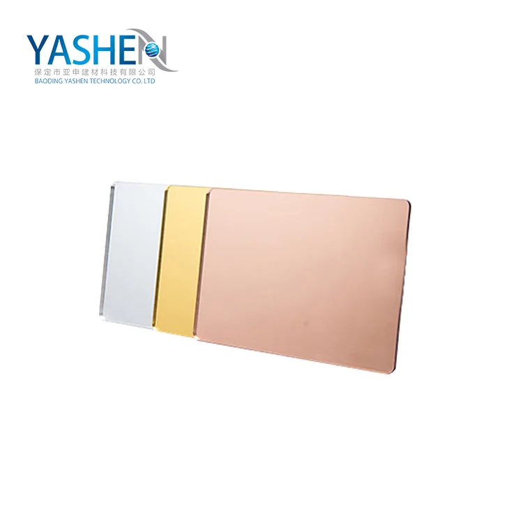 wholesale acrylic mirror pmma mirrored cutting blank decoration  acrylic custom shape strips laser cut