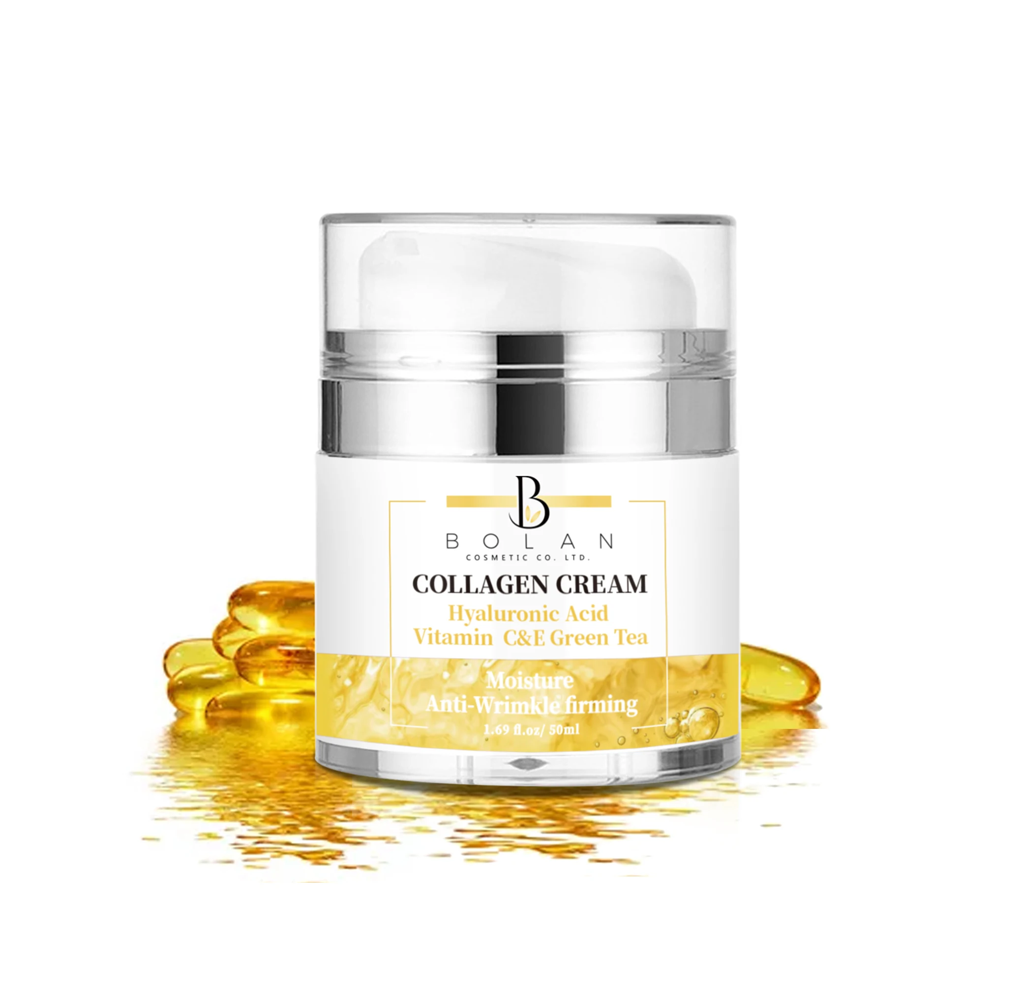 Korean skin care wholesale vitamin e Collagen plus Cream marine  Collagen anti-aging new Collagen Cream