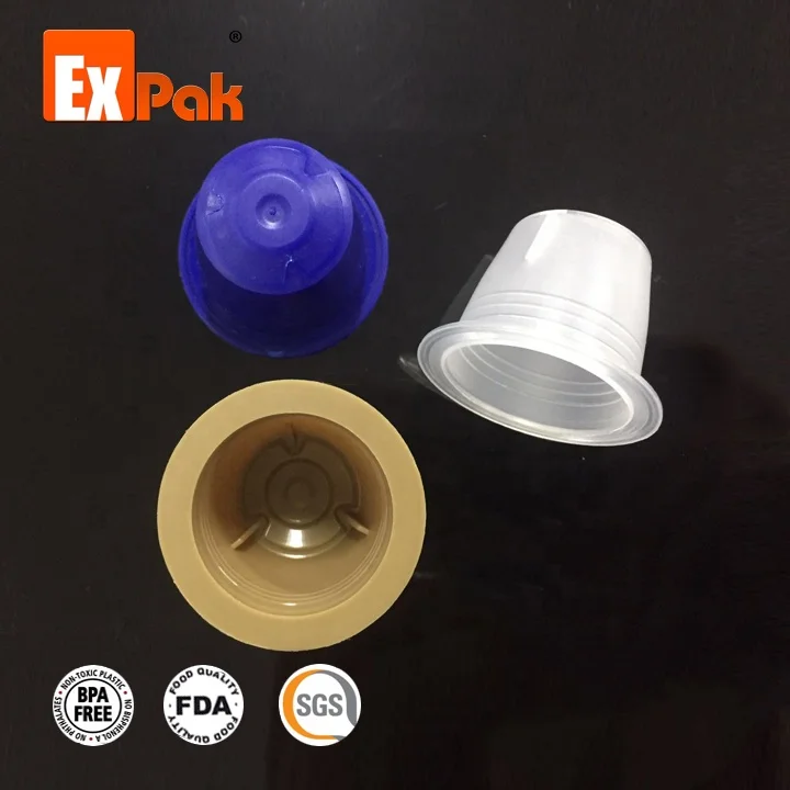 2020 nice shape impressive disposable simple use coffee pod user friendly capsule compatible with Nespresso with alu foil