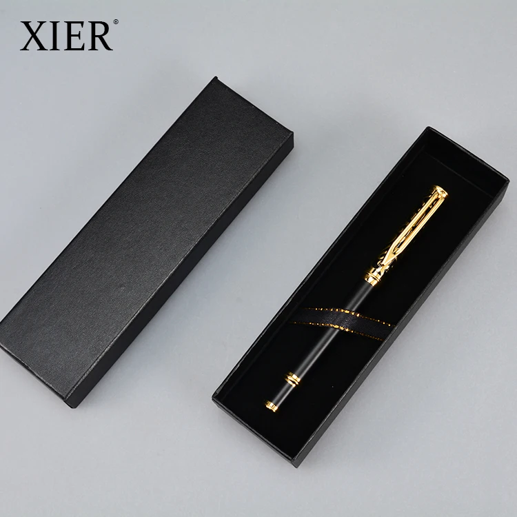 Professional Custom Pen Business Corporate Gift Pens Set Luxury Metal Roller Pen With Box