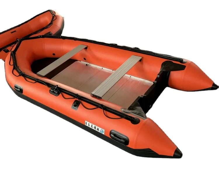 430CM Inflatable boat PVC Boat with Aluminum Floor
