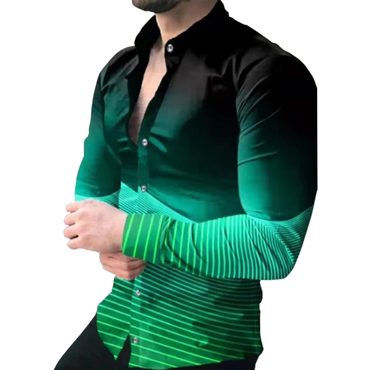 best quality Ready to Ship plus size latest shirts for men man flower shirt