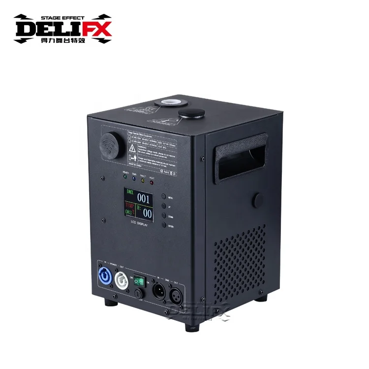 Safe Intelligence Reliability Dry Sparkler Machine With Running Effect Remote Controller Wedding 600W DMX Spark Fall Machine