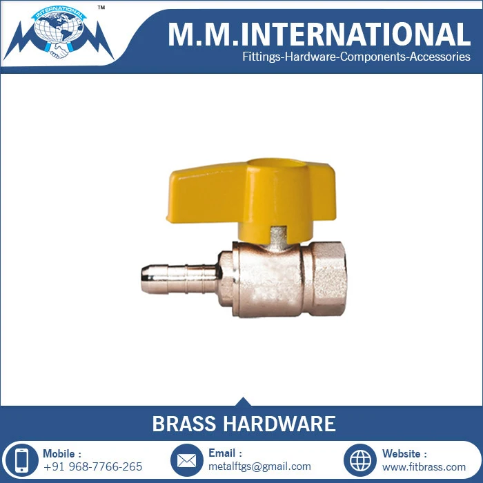 Wholesale forged brass butterfly handle female ball valves for gas and water
