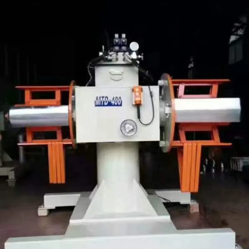 Aluminum coil stainless steel coil use automatic hydraulic uncoiler decoiler machine