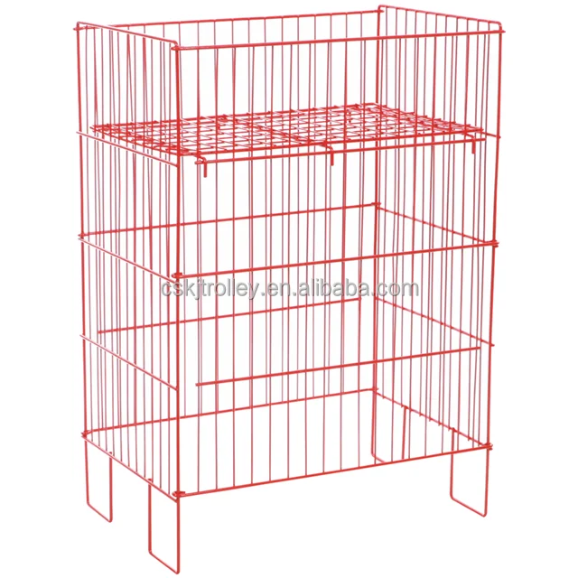 KJ Customizing Supermarket  Promotion Table  Metal Wire Goods Display  Exhibition shelf D-2 for grocery store