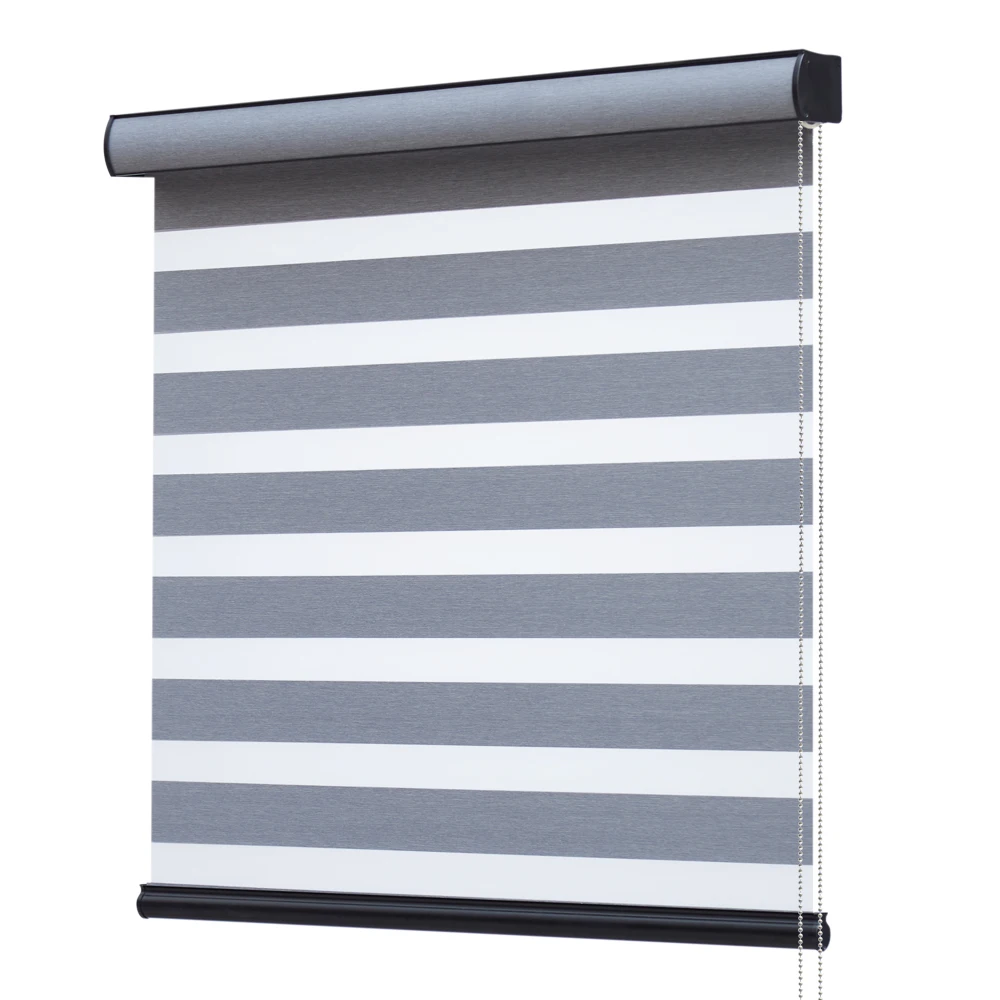 Manual or motorized Wifi Control smart blinds indoor window shades vision with factory
