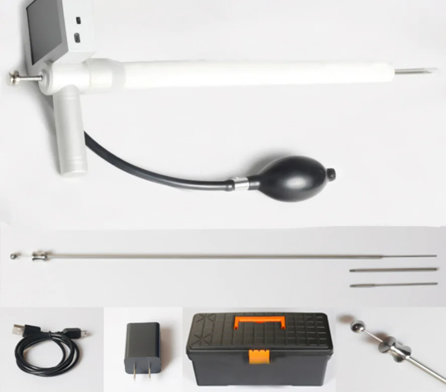 Hot sale Digital Vet AI gun portable Cattle Visual Artificial Insemination Sperm Gun for Cattle Cow Dog Canine Pig Dog TCI Gun