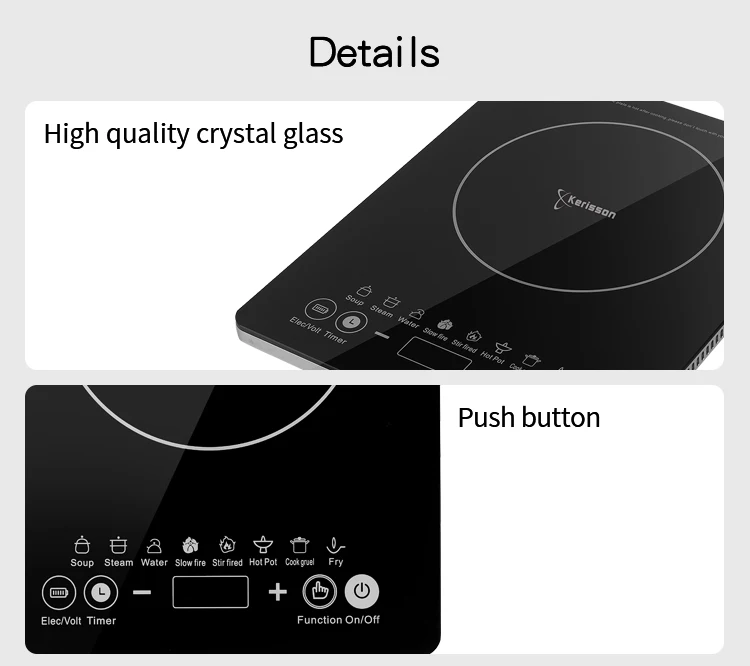 wholesale electrical home use touch control stove electric plate induction cooker