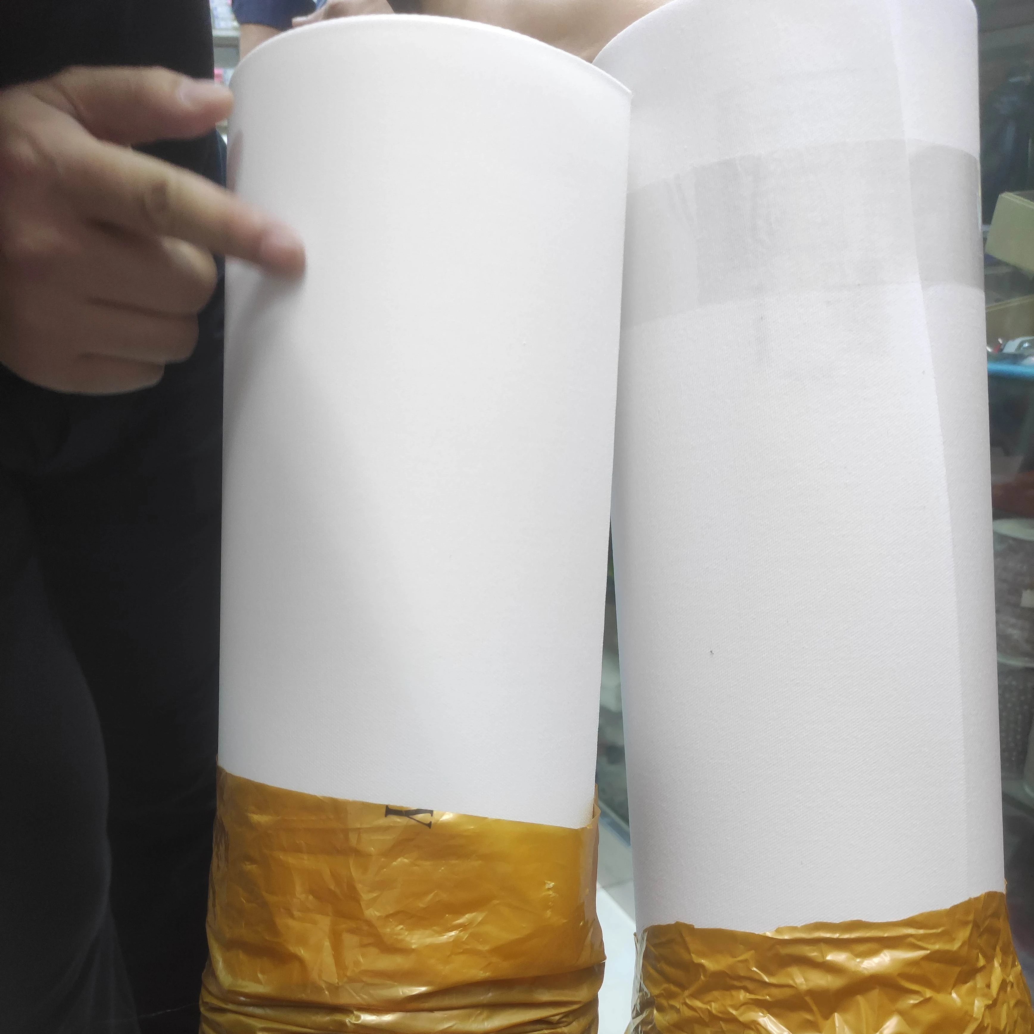 interlining fusible shirt collar cutting cotton interlining 005963