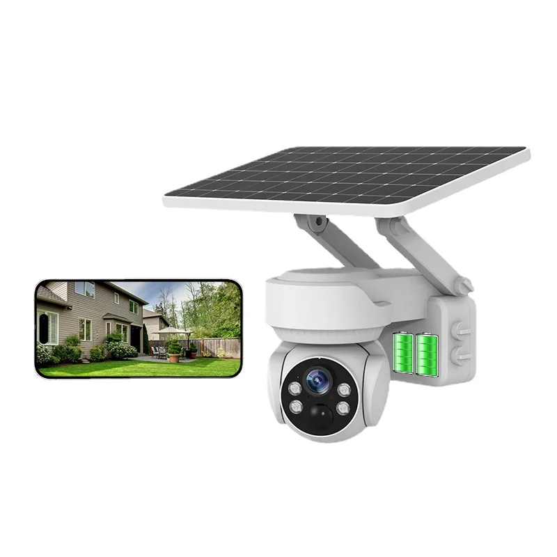 OSWELL   Security Smart Solar Camera Ip65 Water proof Solar Security Camera System Wireless Outdoor Wifi 4G Solar Camera