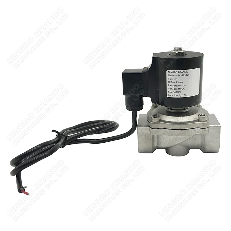 1 Inch IP68 Waterproof Stainless Steel Solenoid Valve For Dancing Music Water Fountain 1' 220VAC 110VAC 24VAC 24VDC 12VDC